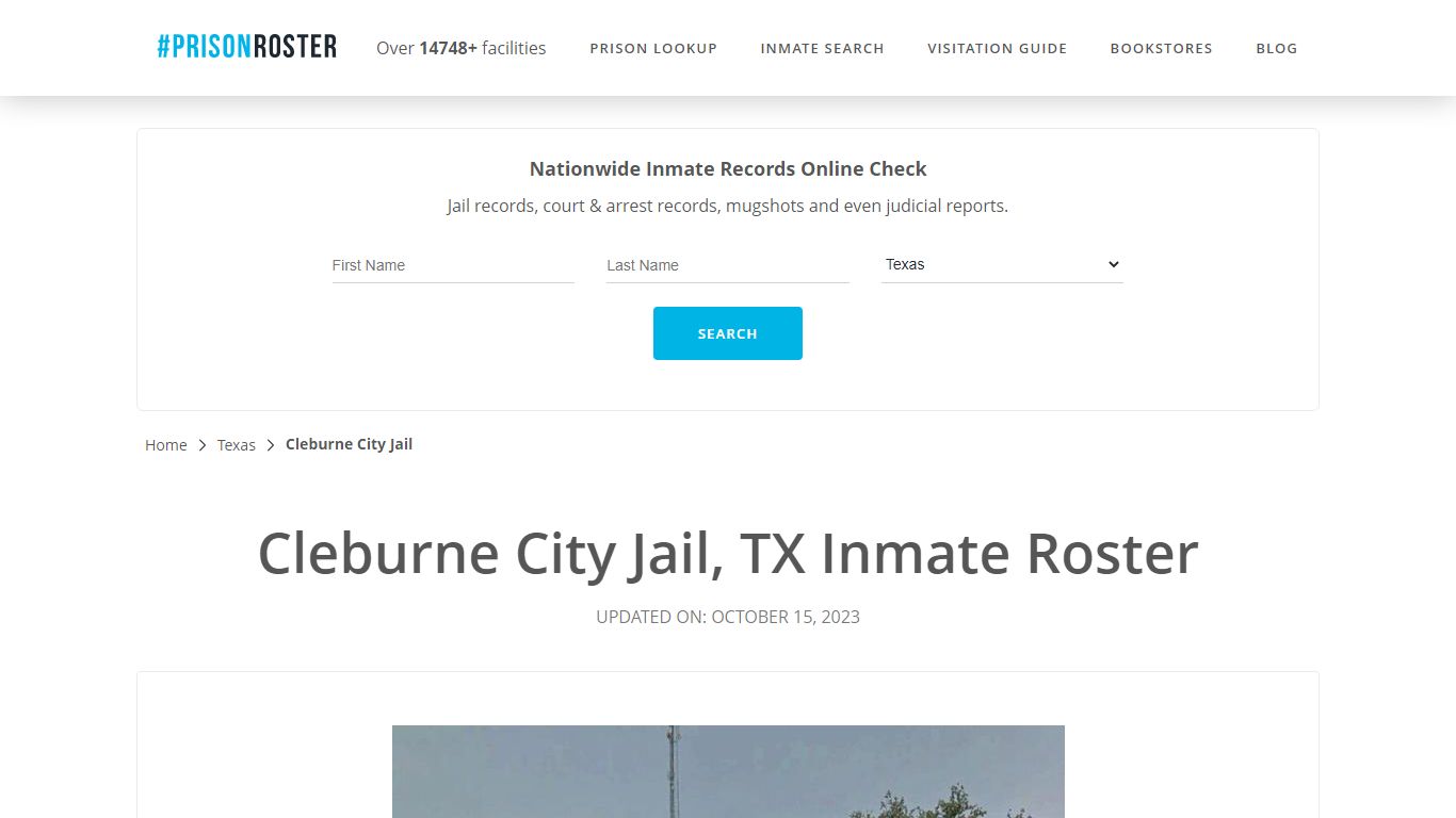 Cleburne City Jail, TX Inmate Roster - Prisonroster